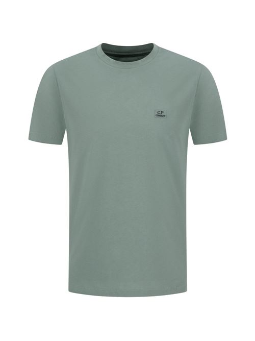 T-shirt uomo mezza manica con patch logo CP COMPANY | 20CMTS726A005100W668